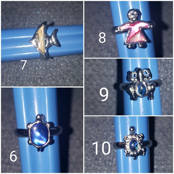 15 Assorted Toe Rings YOU PICK - Picture 7 of 11